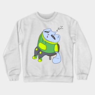 Sleepy cat Crewneck Sweatshirt